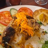Vietnamese rice at Bodhi Vegan in Paris
