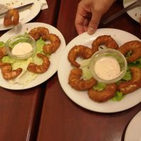 Shrimps at Bodhi Vegan in Paris