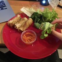 Nems (take away) at Bodhi Vegan in Paris