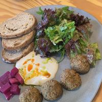 Baked Falafel (so dried & $$) at Be Good To You in Cairo