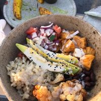 vegan buddha bowl at Be Good To You in Cairo