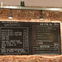 Menu at Deshima in Amsterdam