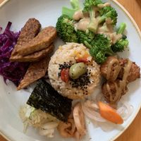 Meal of the day at Deshima in Amsterdam