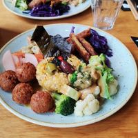 Meal of the day at Deshima in Amsterdam