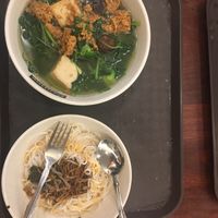 Dry lamian noodle and soup  at Xuan Miao Vegan 炫妙 - Jurong Point in West Singapore