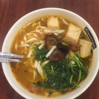 Tom Yam Ban Mian Soup Noodle $6.50 at Xuan Miao Vegan 炫妙 - Jurong Point in West Singapore