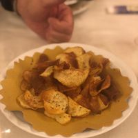 Homemade chips with chia seeds!!  at Hotel Pinete Piazzatorre in Piazzatorre