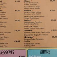 Menu 2 at ViP Burger in Ercolano