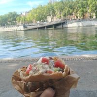 Falafel pita 6,50€ at Yaafa in Lyon