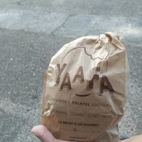 You can eat there or take away at Yaafa in Lyon
