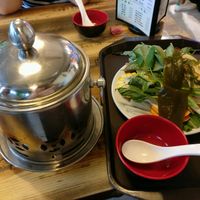 individual hot pot at Veganheart Vegan in Chengdu