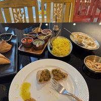 I was too busy eating all the deliciousness to take a better phone than this! 🫢  at Accha in Chiang Mai