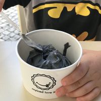 Vegan frozen yogurt  at Myiced Baixa in Lisbon