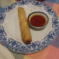 Spring rolls. Two per order.  at The Bangkok House in Wilmington