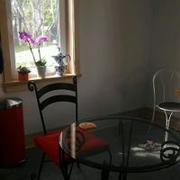 seating at Hubbards Cove Coffee in Hubbards