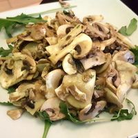 Raw mushrooms (eaten on Dec 5, 2017) at Piperita in Casalnuovo Di Napoli