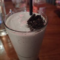 Vegan oreo milkshake at DLUX in Madison