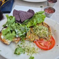 Zen burger at The Natural Cafe - Westlake Village in Westlake Village