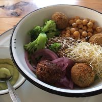 Salad at NAAY in Holbox