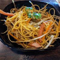 Mango papaya salad at Viceroy in Durham