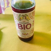 a verry cool taste vegan bio cola made in Italy from eco ingredients! you should try it! at Terra Madre Pizzeria Biologica in Catania