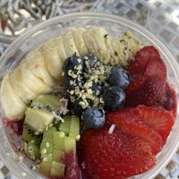 Yummy Açaí bowl  at Fruit Wonders in Palm Springs