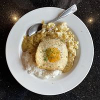 Vegan chkn cutlet loco moco  at CyBelle's Front Room in San Francisco