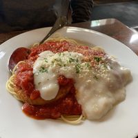 Chkn Parmesan  at CyBelle's Front Room in San Francisco