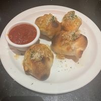 Garlic knots 1/2 order   at CyBelle's Front Room in San Francisco