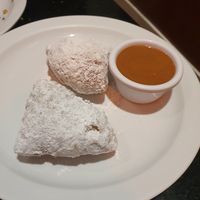 Beignets with cookie butter at CyBelle's Front Room in San Francisco