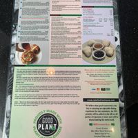 Menu   at CyBelle's Front Room in San Francisco