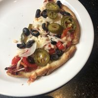 Mexican pizza  at CyBelle's Front Room in San Francisco