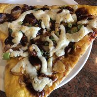 vegan golden dragon pizza  at CyBelle's Front Room in San Francisco