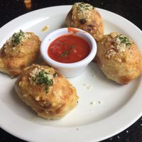 garlic knots at CyBelle's Front Room in San Francisco