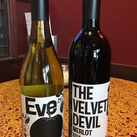 Vegan wines! Full vegan beer selection too at CyBelle's Front Room in San Francisco