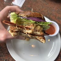 Big bird sandwich  at CyBelle's Front Room in San Francisco