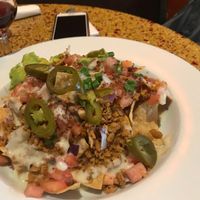 Vegan nachos  at CyBelle's Front Room in San Francisco