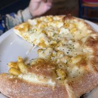 Mac attack pizza  at CyBelle's Front Room in San Francisco