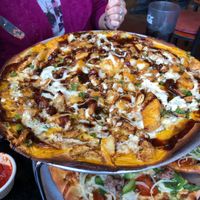 Golden dragon pizza  at CyBelle's Front Room in San Francisco