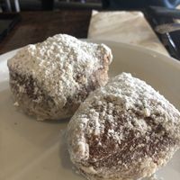 Vegan beignet  at CyBelle's Front Room in San Francisco