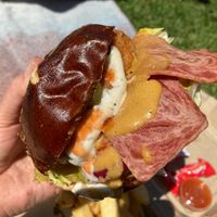 Big Bird Sandwich😜😋💕💕💕 at CyBelle's Front Room in San Francisco