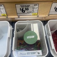 Spotted Vegan Fruit Licorice in Bulk Section  at Sprouts Farmers Market in Newark