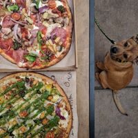 pizza at Blaze Pizza in San Luis Obispo