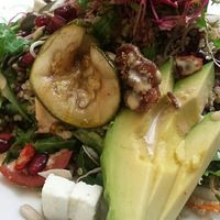 salad at Golden Temple in Amsterdam