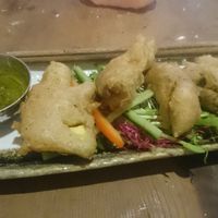 Japanese avocado & nori tempura at Golden Temple in Amsterdam