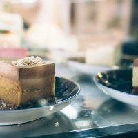 Raw cake at Rupla in Helsinki