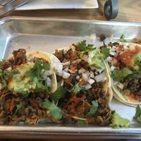 Sin Carne Asada tacos  at BoltCutter in Salt Lake City