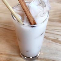 Literally the best horchata I've ever had at BoltCutter in Salt Lake City