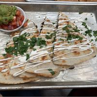 Quesadillas sin carne! So delicious at BoltCutter in Salt Lake City