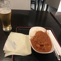 Lotus curry at NRT - ANA Lounge - T1 in Narita
